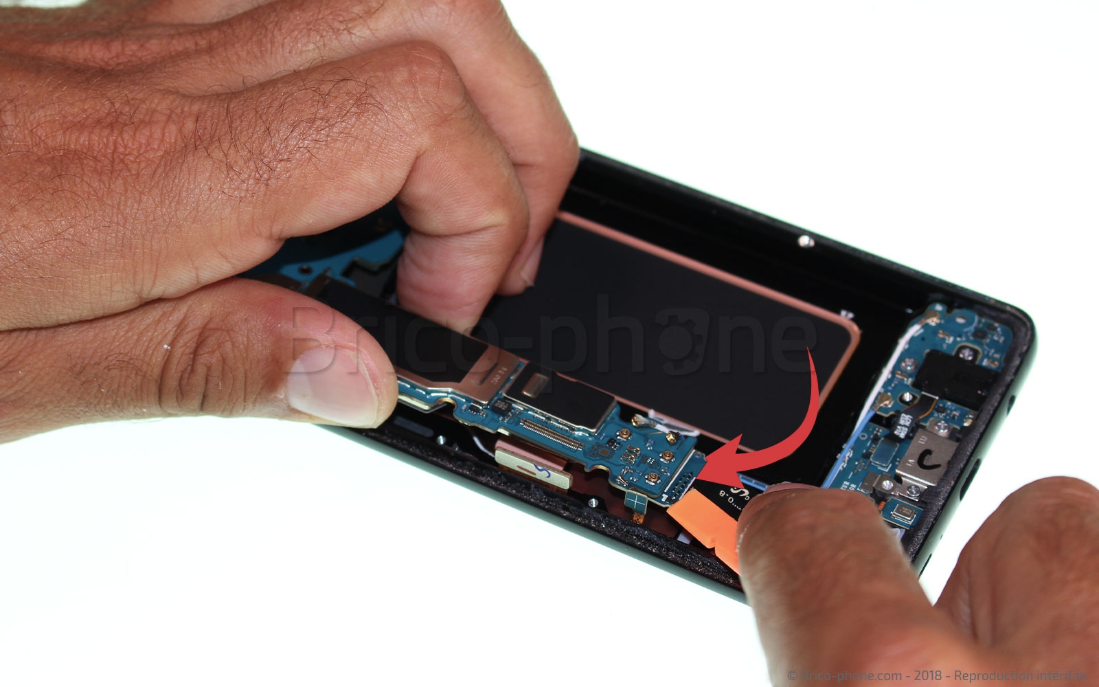 Changement du connecteur de charge sur Galaxy S9 Plus photo 1