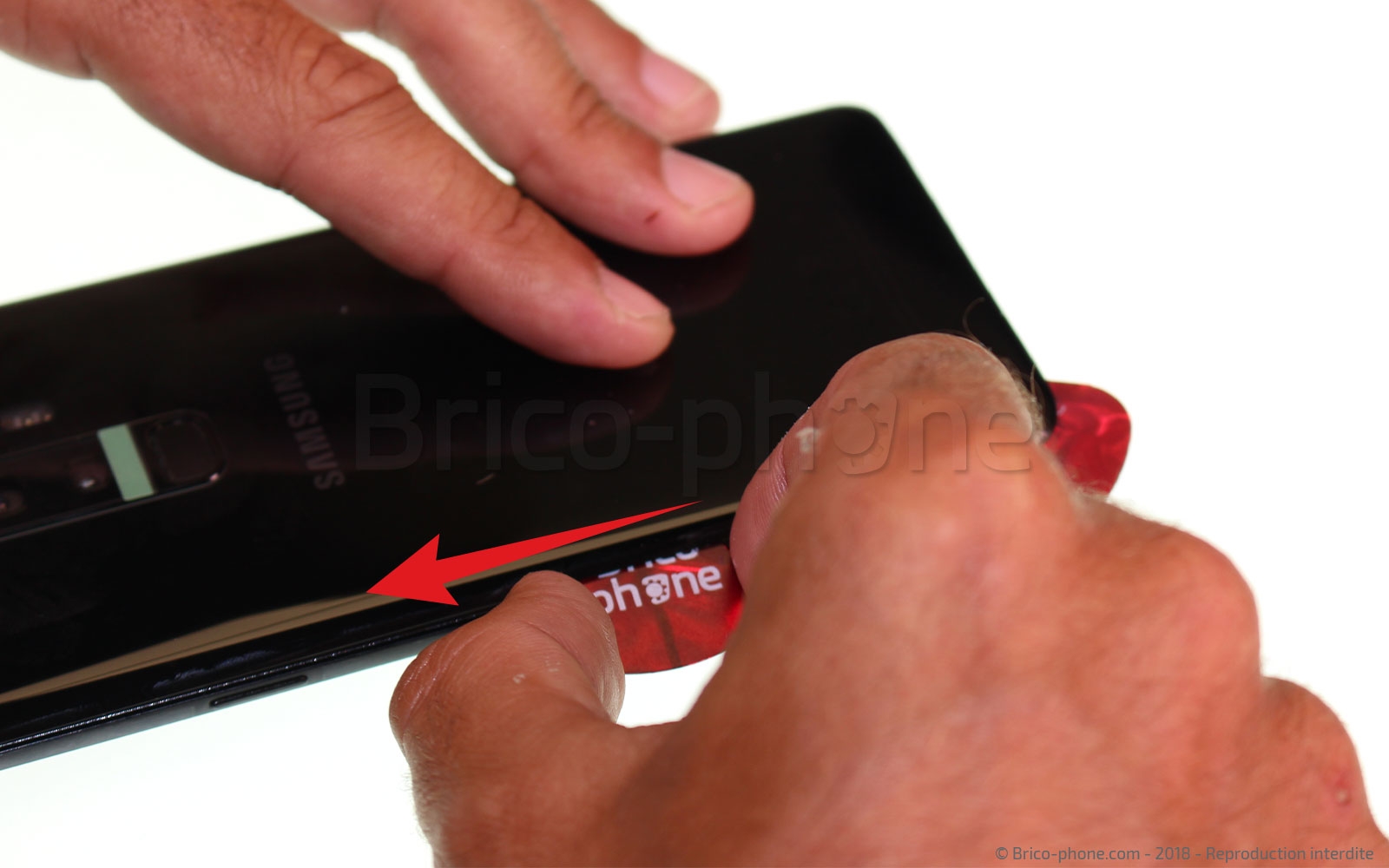 Changement du connecteur de charge sur Galaxy S9 Plus photo 3