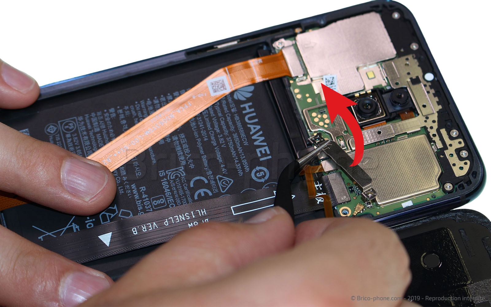 Changement de connecteur de charge sur Mate 20 Lite photo 2