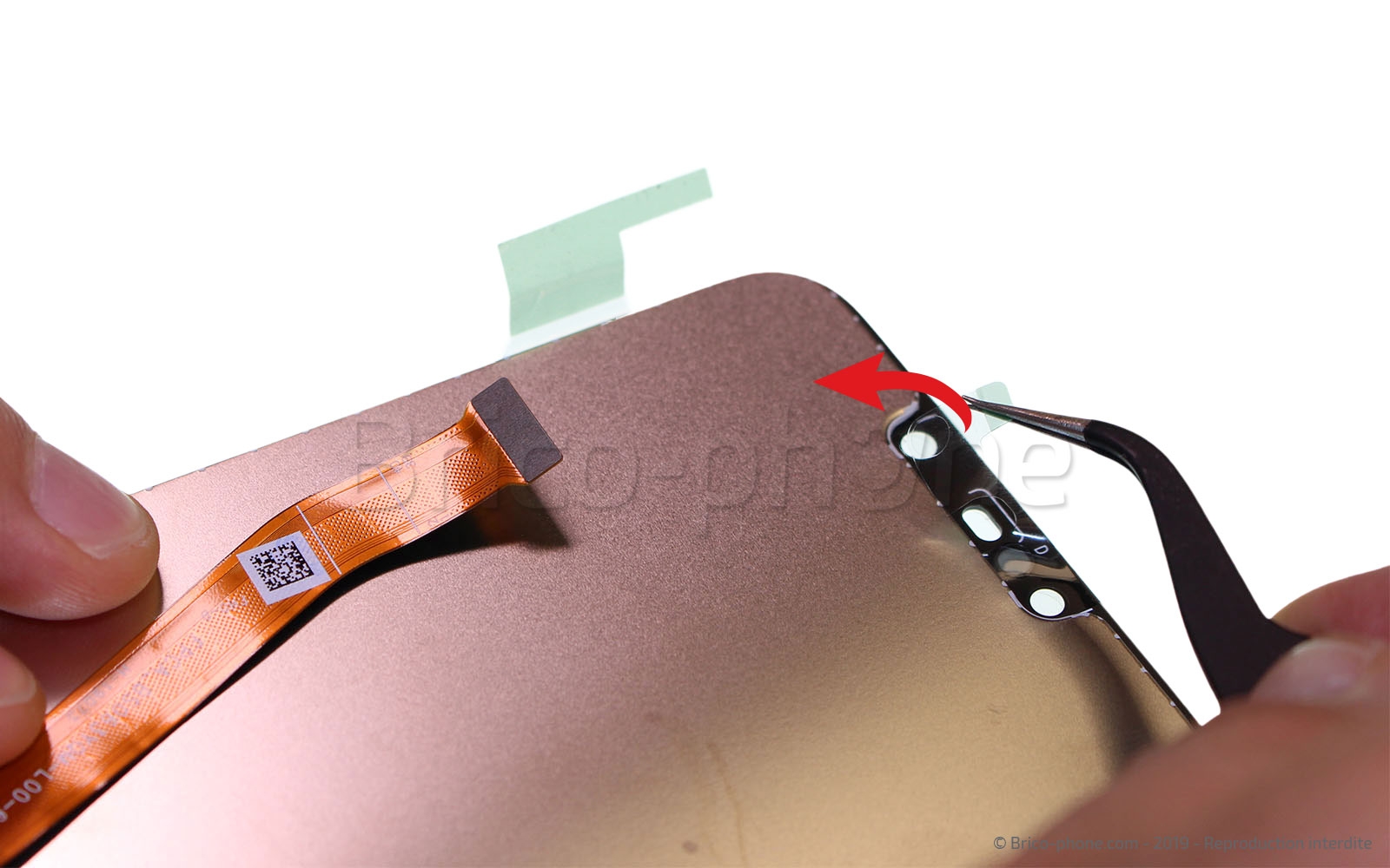 Changement de bloc écran (vitre + LCD) sur Mate 20 Lite photo 1