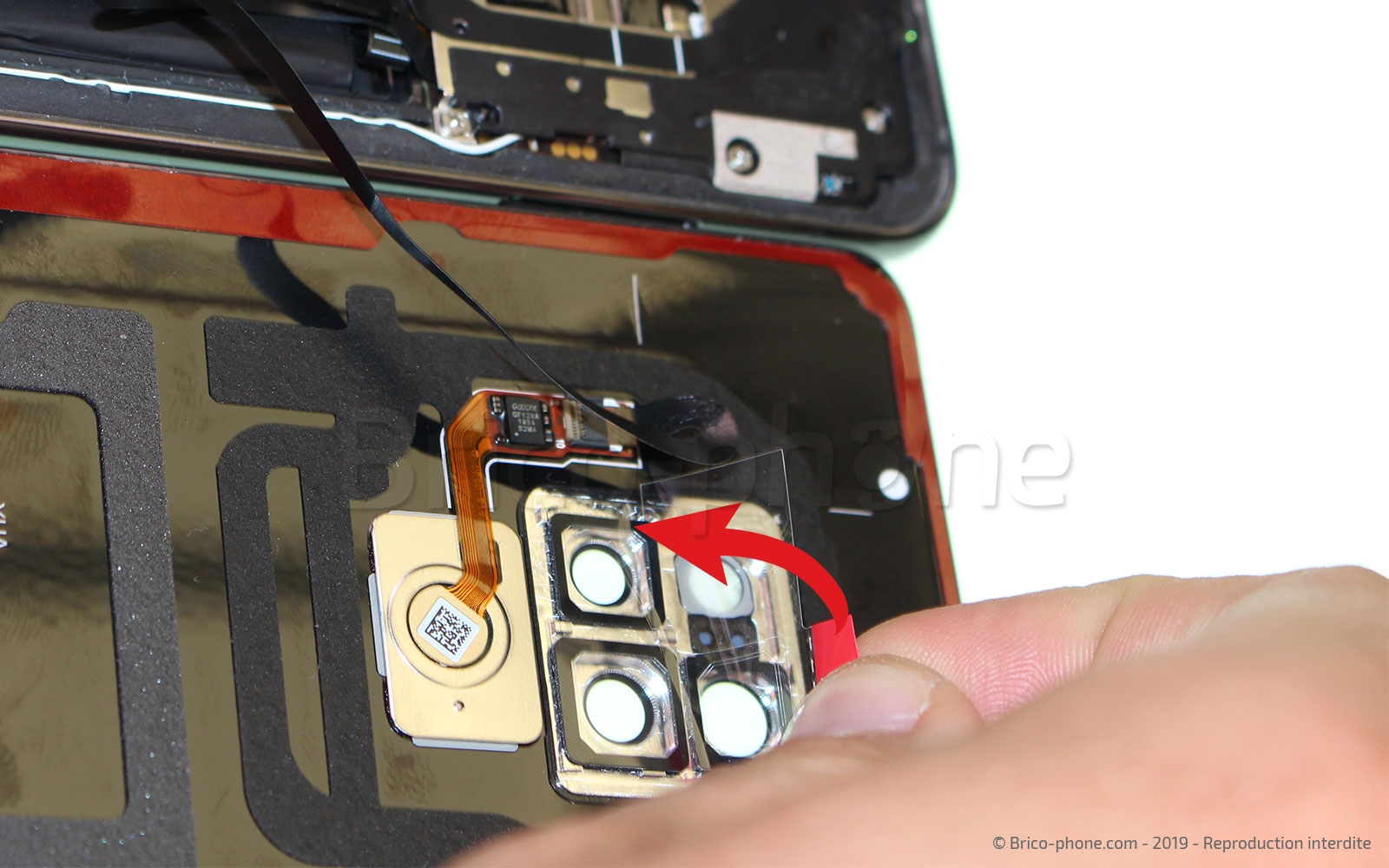 Changement de coque arrière sur Mate 20 photo 1