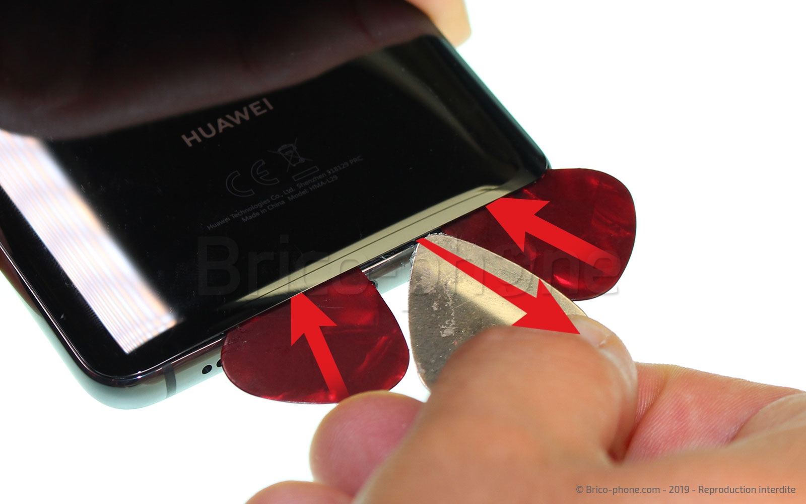 Changement de coque arrière sur Mate 20 photo 3