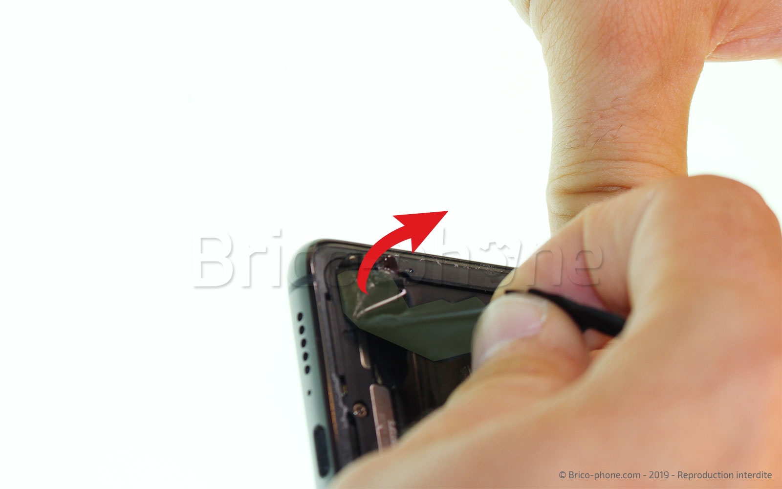 Changement de bloc écran avec batterie sur Mate 20 photo 3