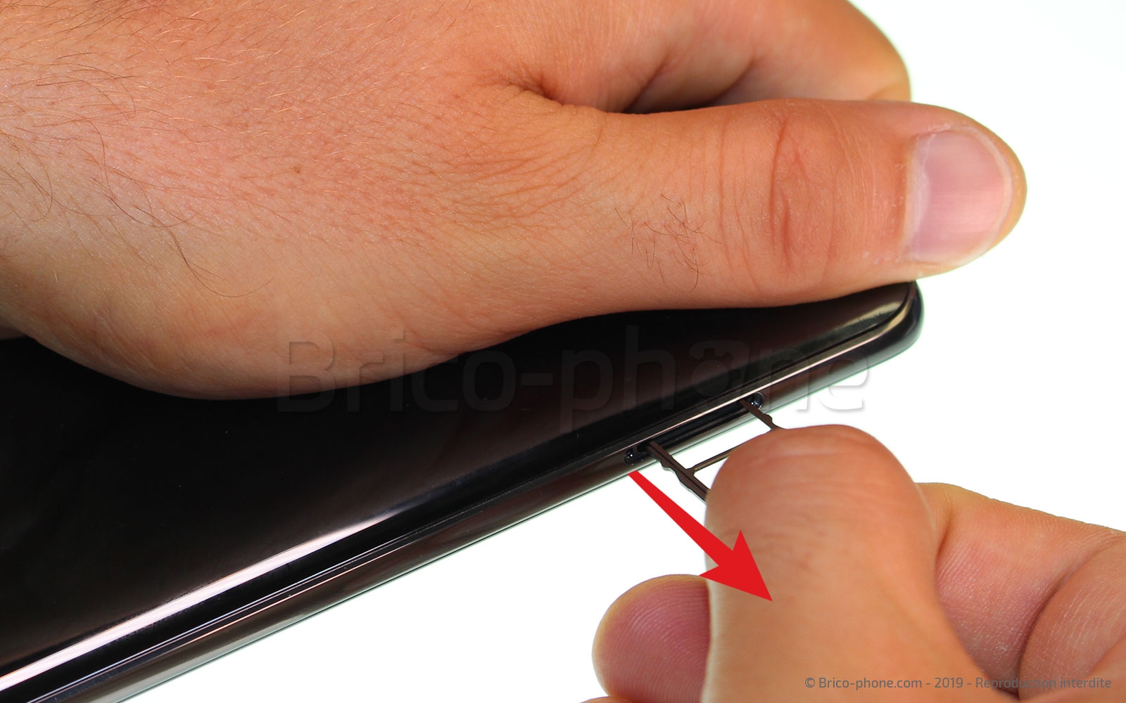 Changement de bloc écran avec batterie sur Mate 20 photo 2