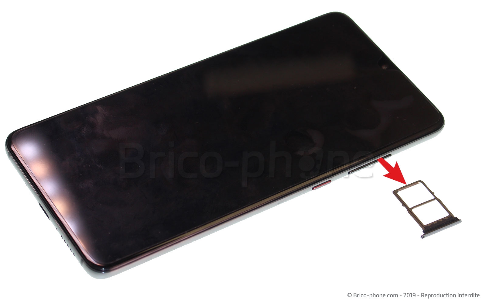 Changement de bloc écran avec batterie sur Mate 20 photo 3