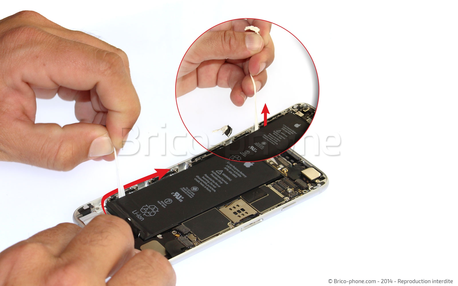 Changement de batterie sur iPhone 6 photo 2