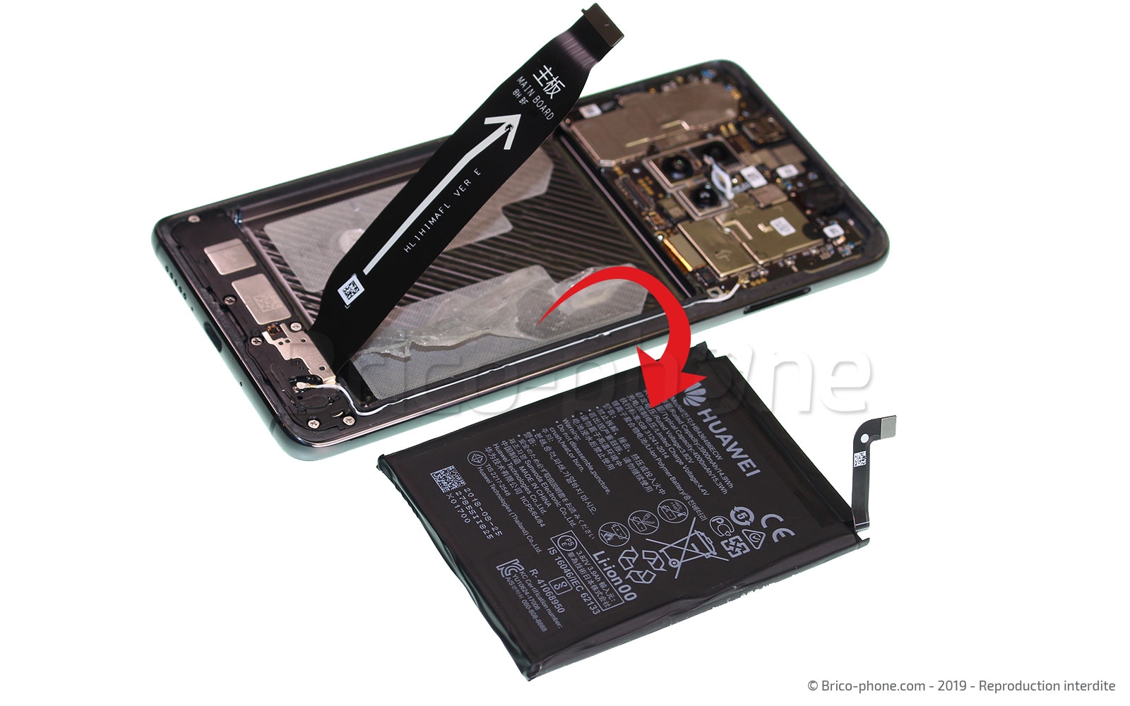 Changement de batterie sur Mate 20 photo 4