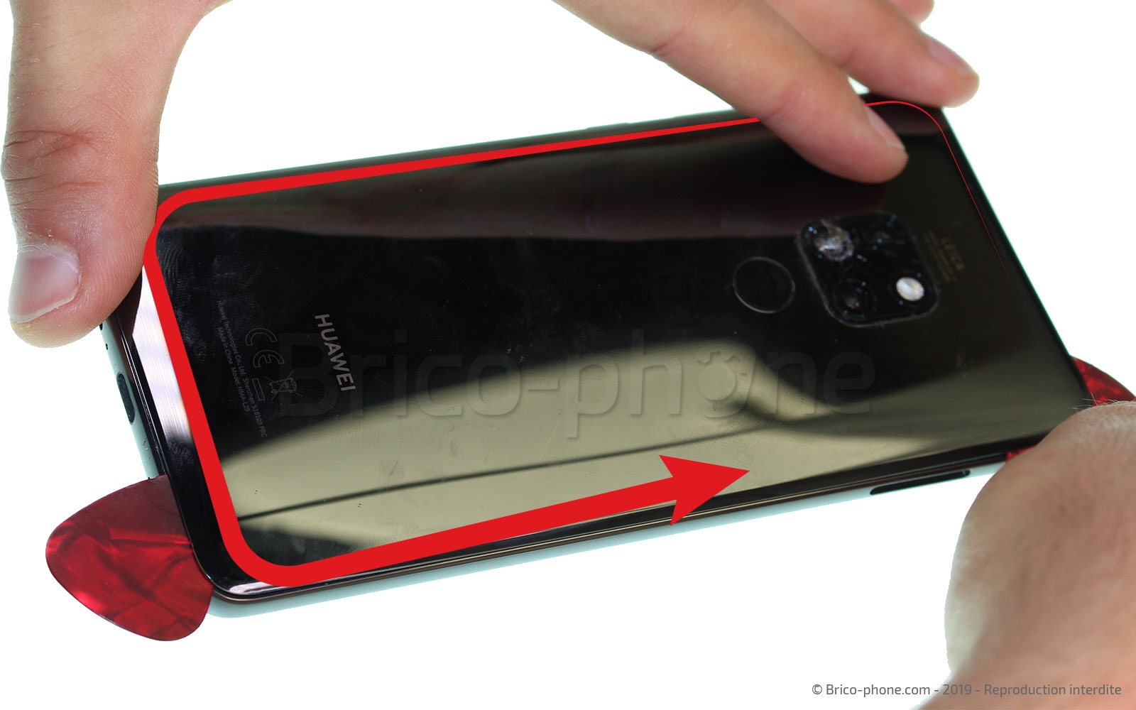 Changement de connecteur de charge sur Mate 20 photo 1