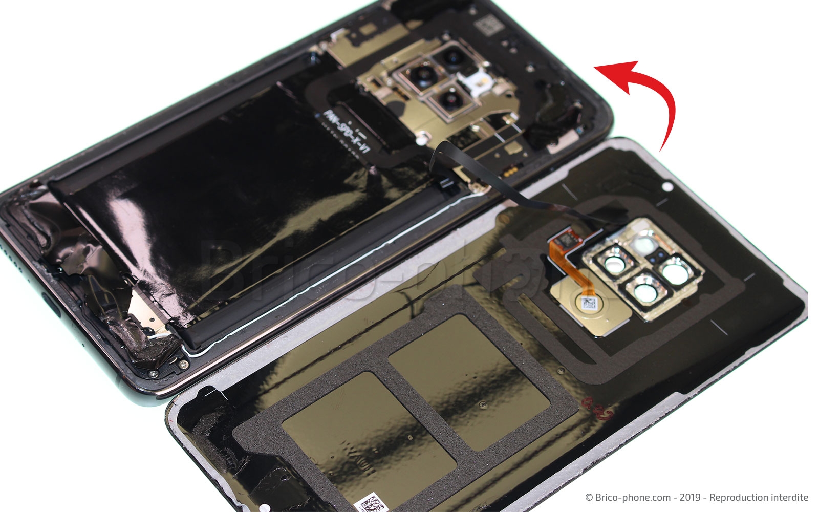 Changement de connecteur de charge sur Mate 20 photo 4