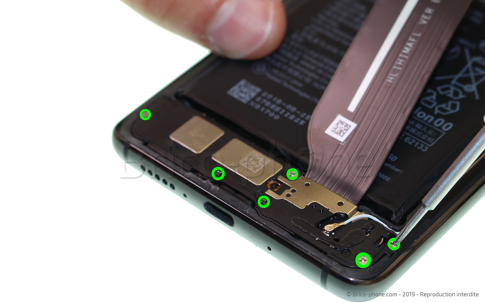 Changement de connecteur de charge sur Mate 20 photo 1