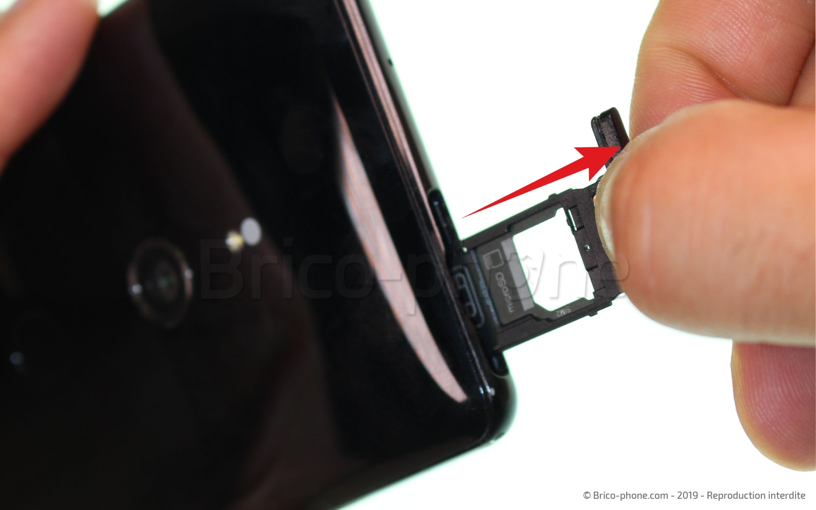 Changement du bloc écran sur Xperia XZ3 photo 1