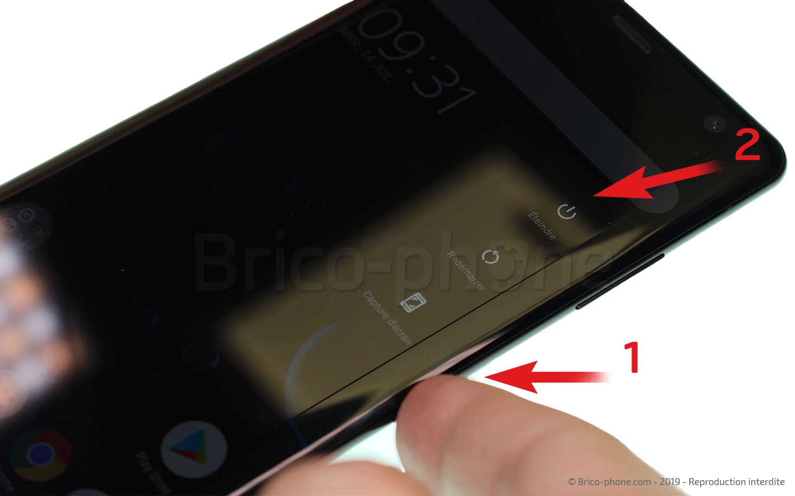 Changement du bloc écran sur Xperia XZ3 photo 4