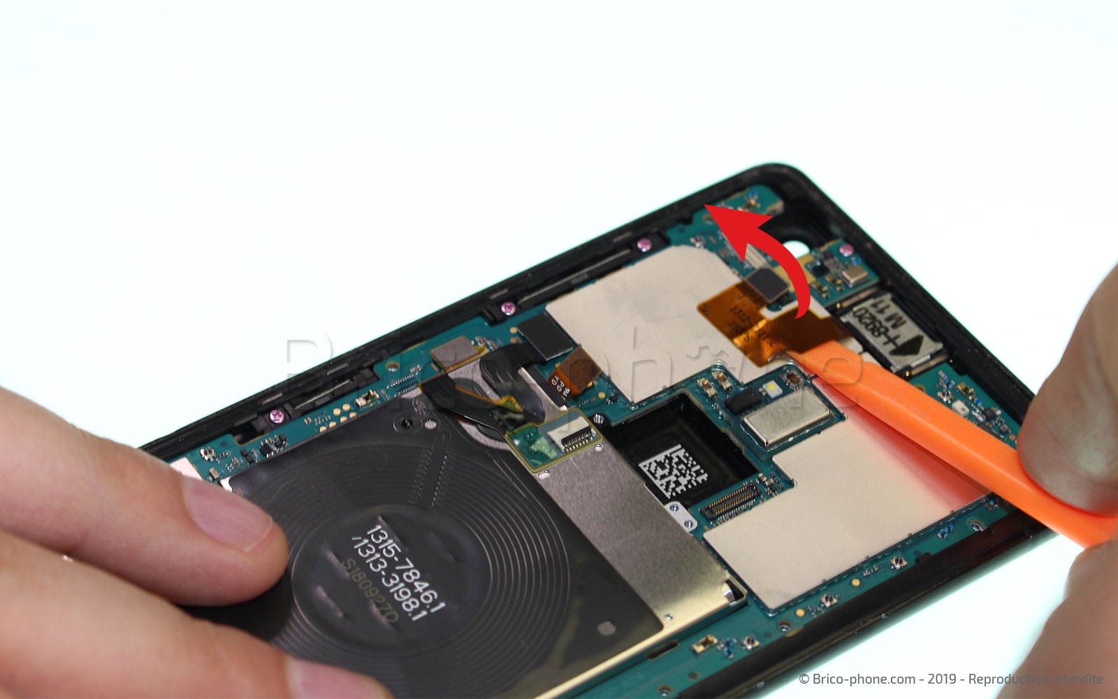 Changement du bloc écran sur Xperia XZ3 photo 2