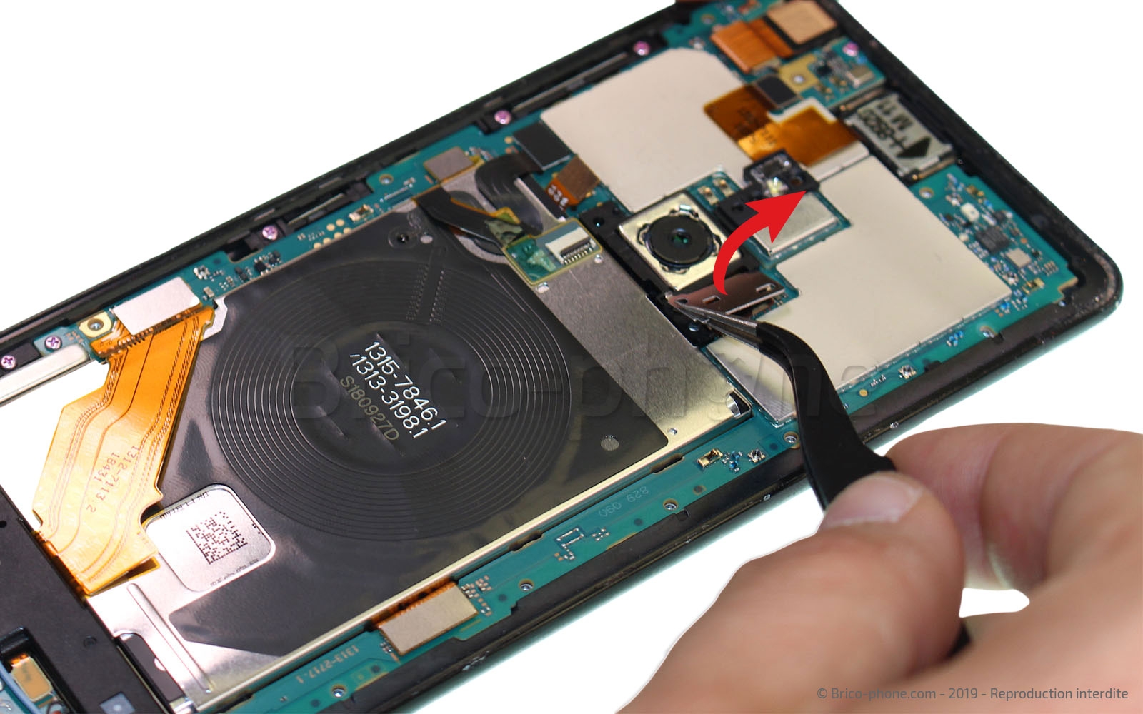 Changement du bloc écran sur Xperia XZ3 photo 2