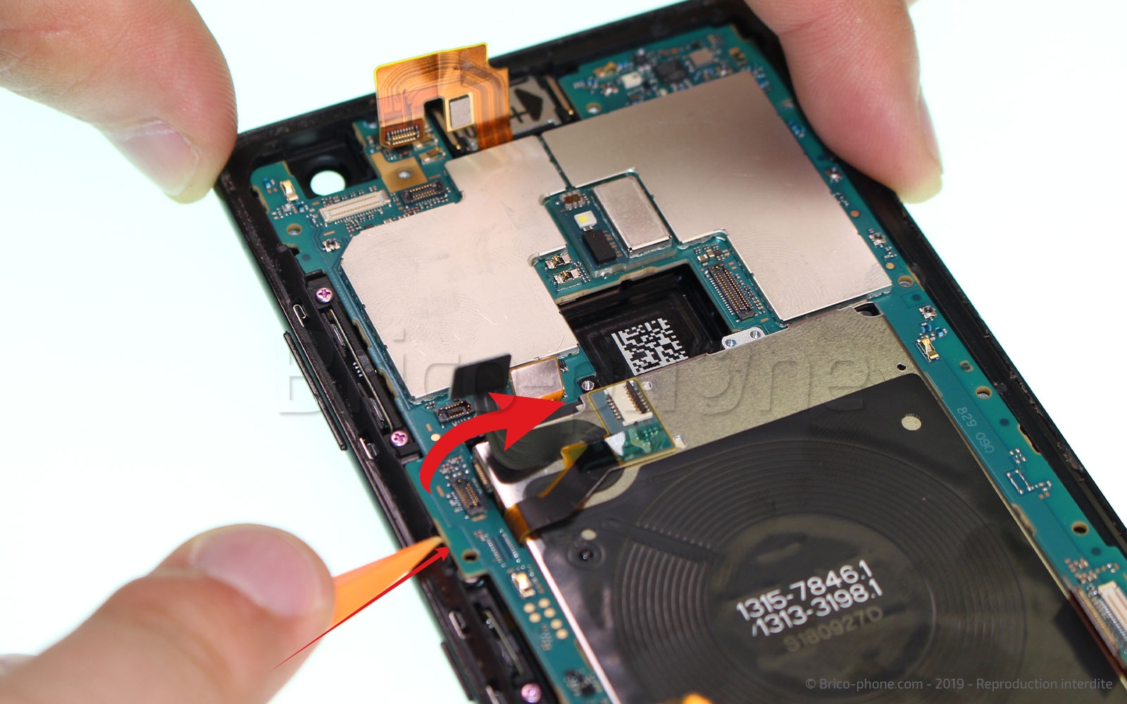 Changement du bloc écran sur Xperia XZ3 photo 2