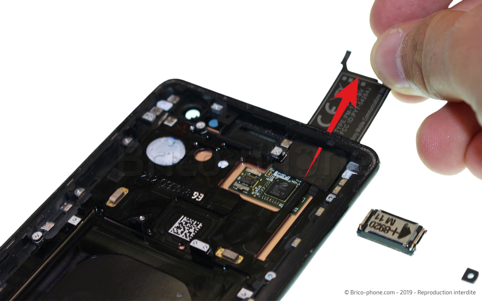 Changement du bloc écran sur Xperia XZ3 photo 1