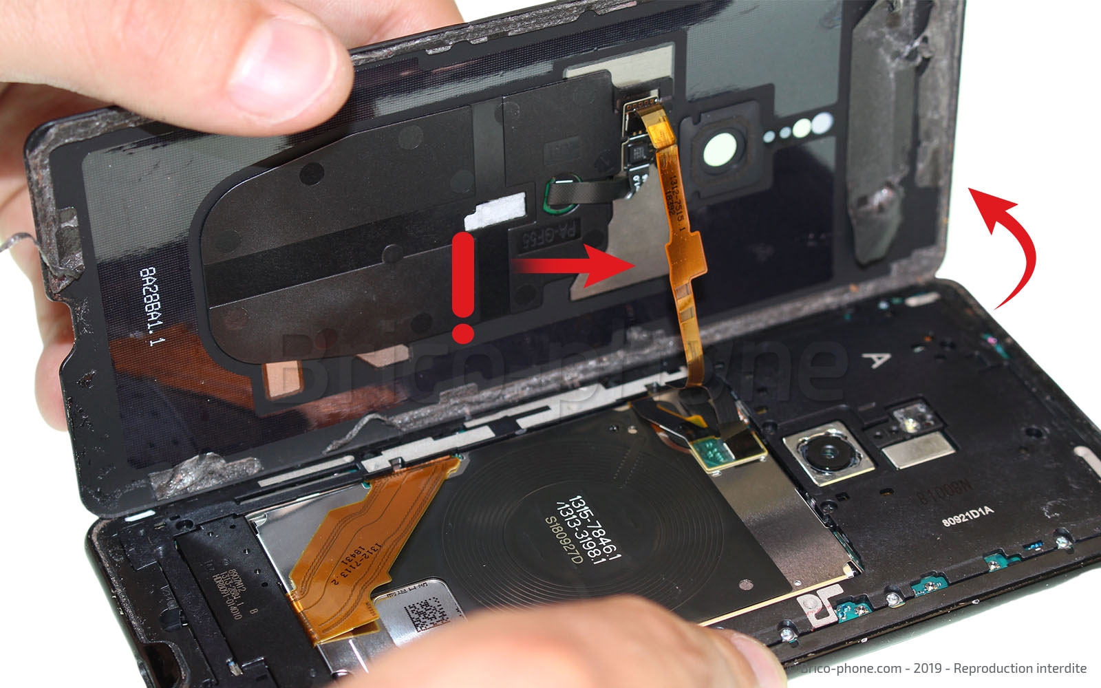 Changement du bloc écran sur Xperia XZ3 photo 1