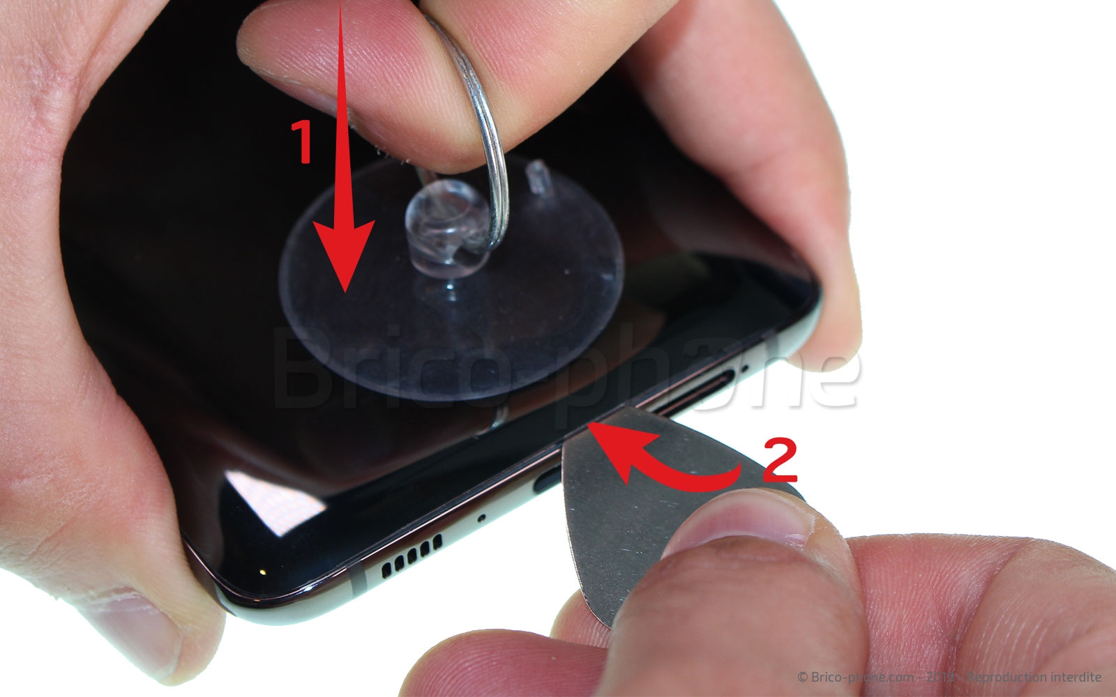 Démontage complet sur Galaxy A80 photo 2