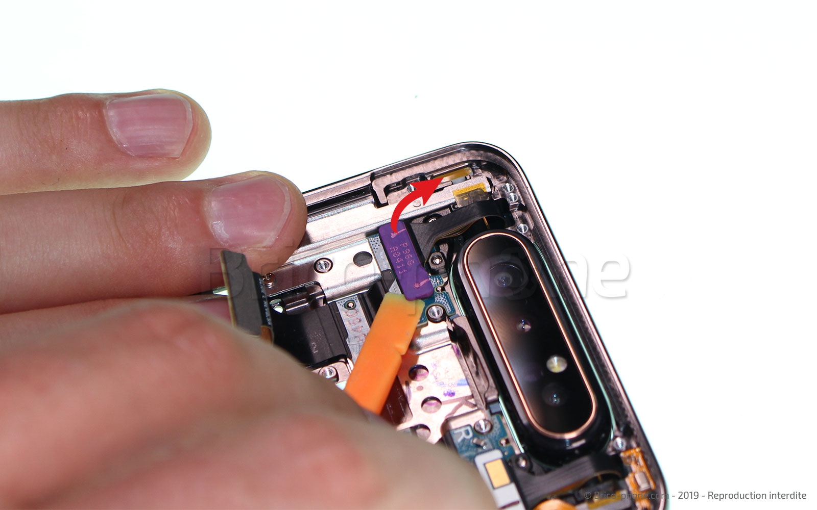 Démontage complet sur Galaxy A80 photo 1