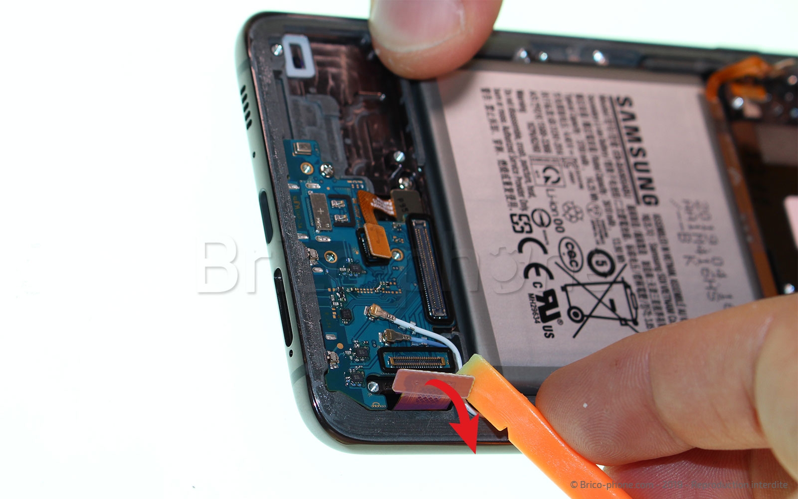 Démontage complet sur Galaxy A80 photo 4