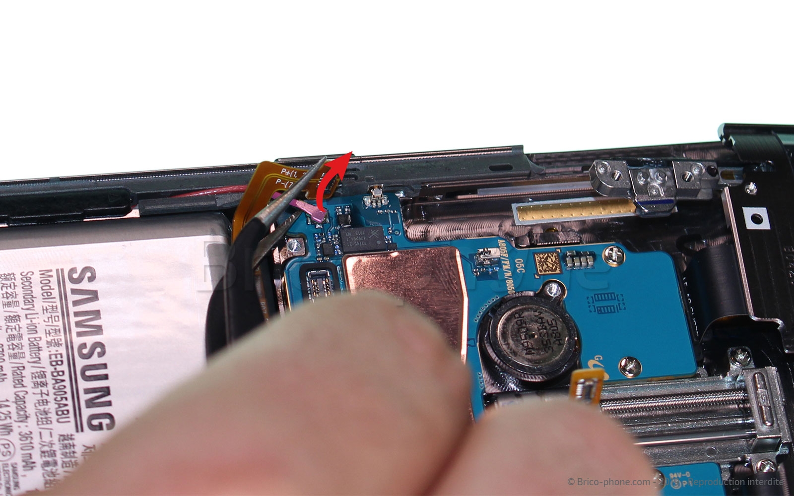 Démontage complet sur Galaxy A80 photo 1