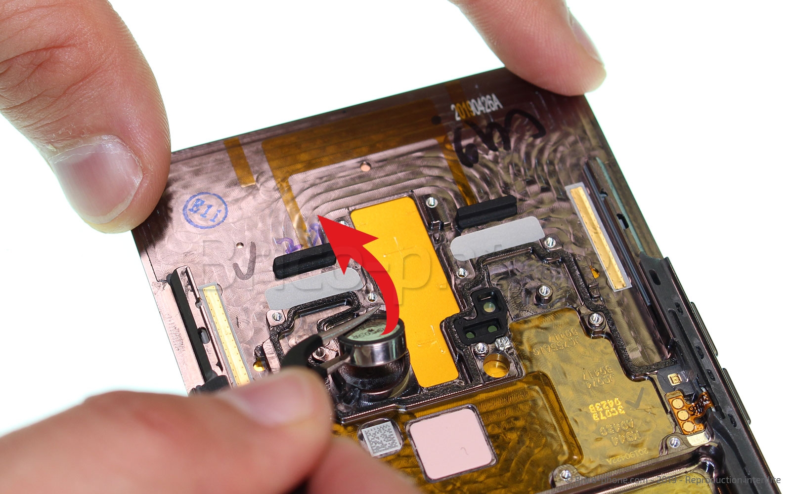 Démontage complet sur Galaxy A80 photo 2