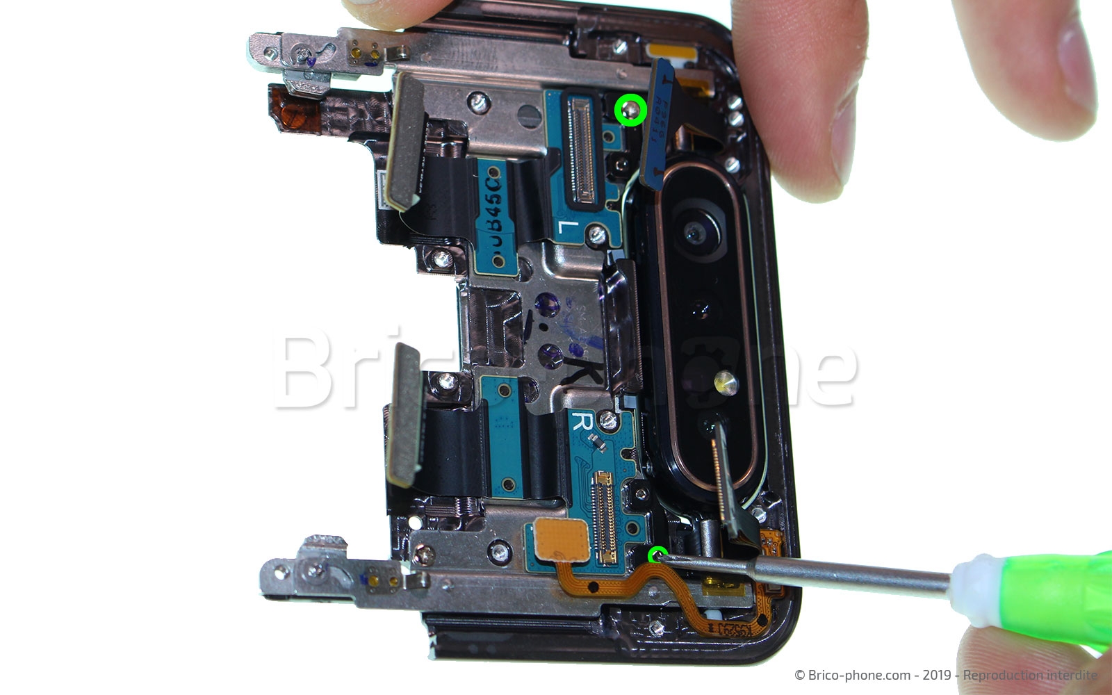 Démontage complet sur Galaxy A80 photo 1