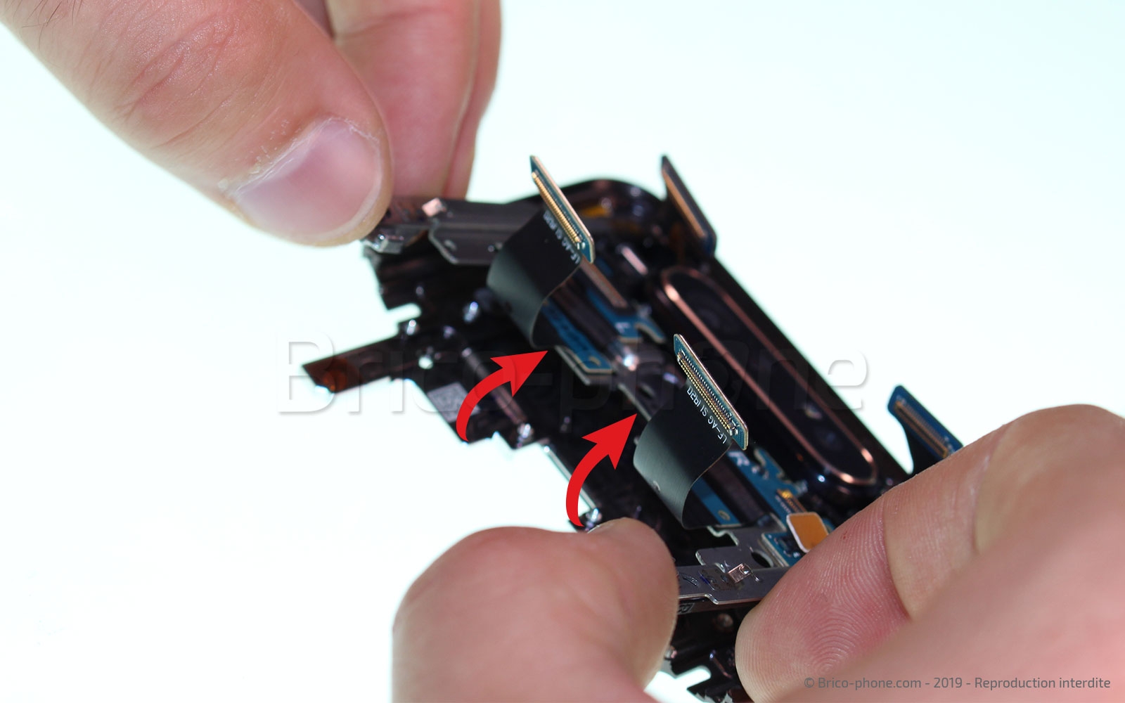 Démontage complet sur Galaxy A80 photo 2