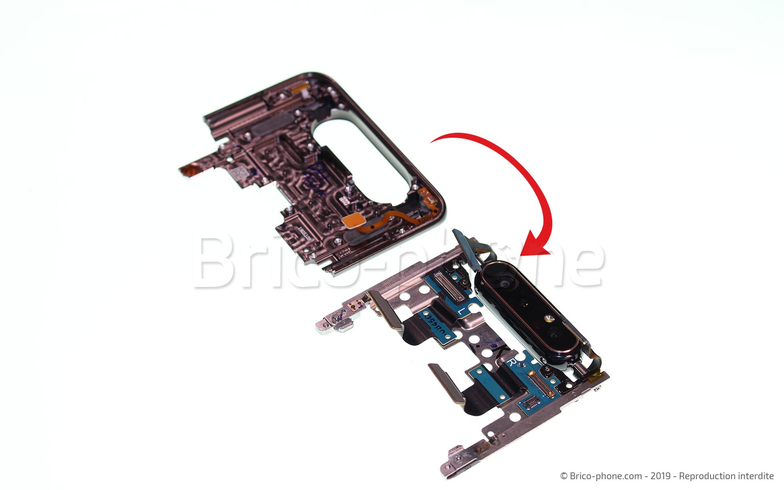 Démontage complet sur Galaxy A80 photo 3