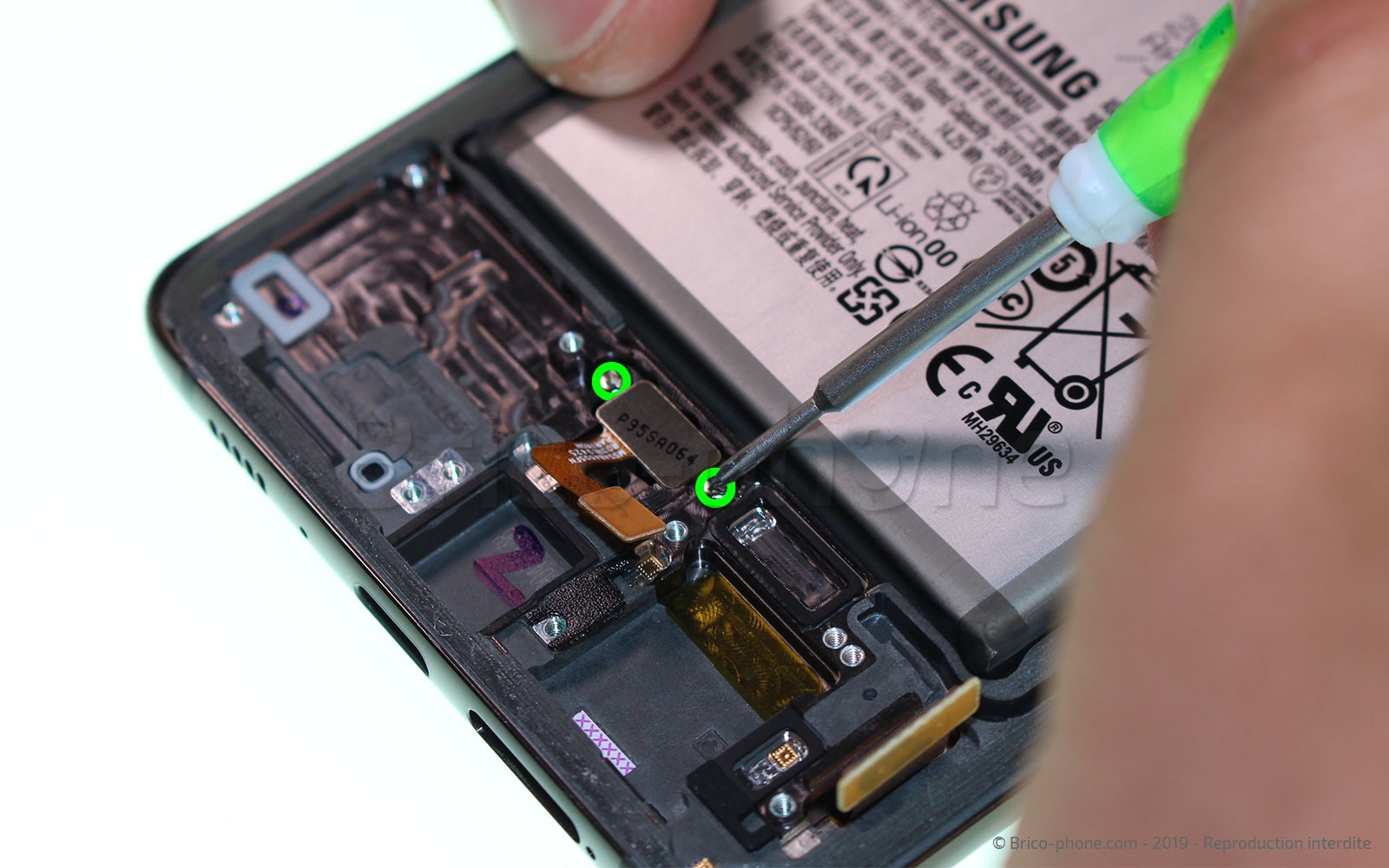 Démontage complet sur Galaxy A80 photo 1