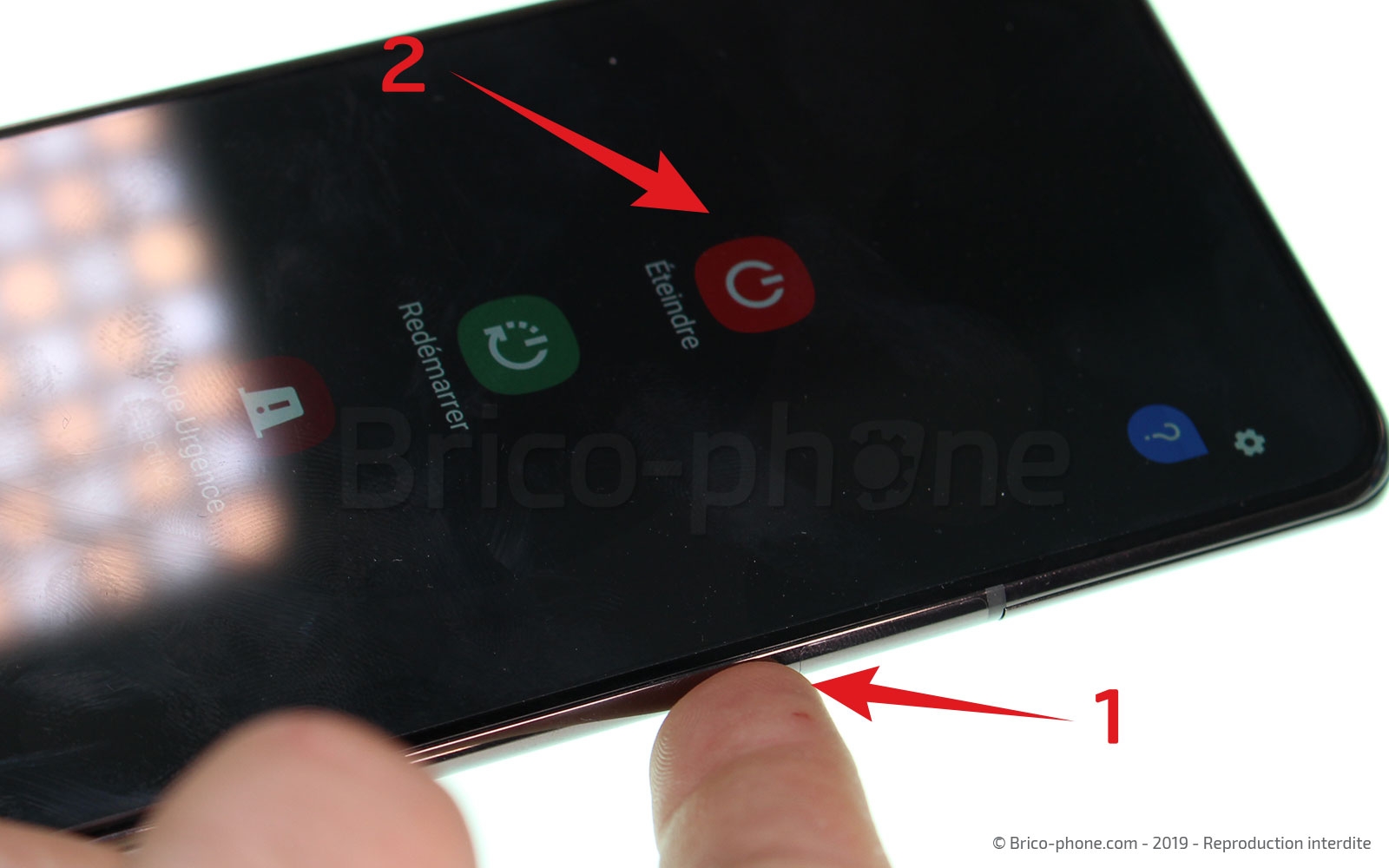 Démontage complet sur Galaxy A80 photo 1