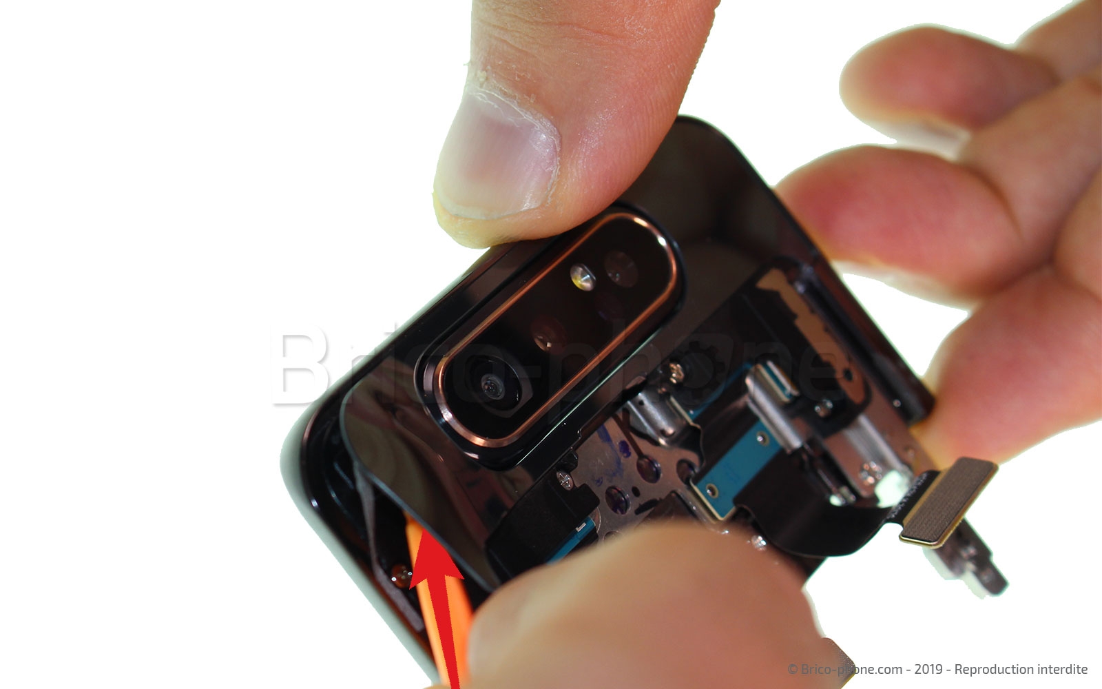 Démontage complet sur Galaxy A80 photo 2