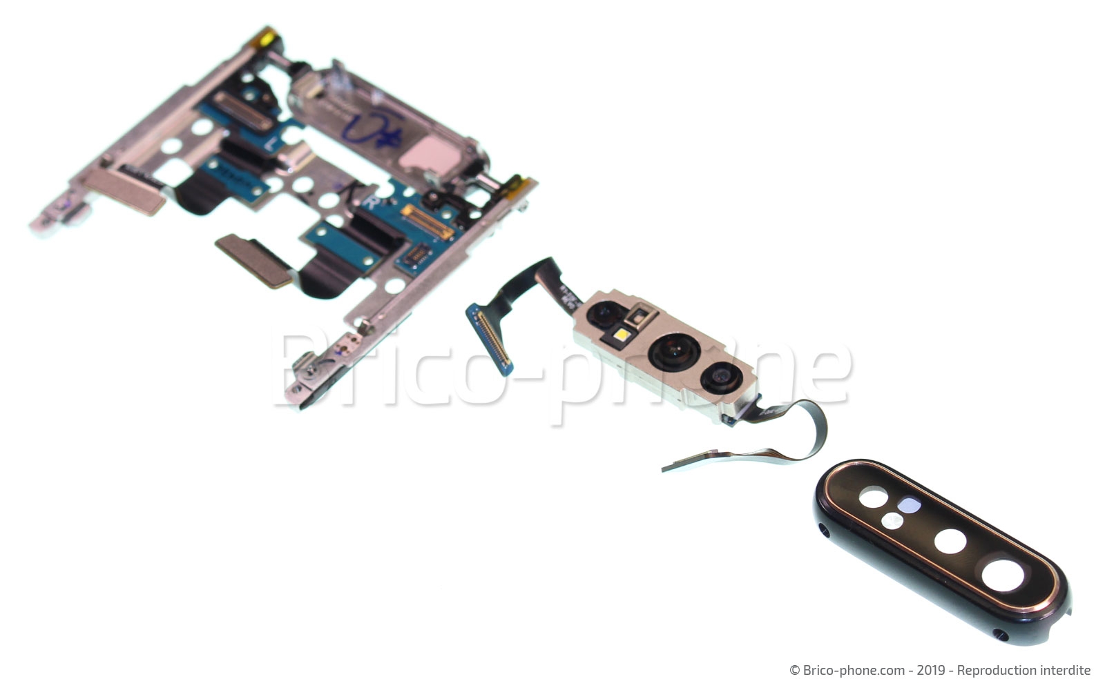 Démontage complet sur Galaxy A80 photo 1