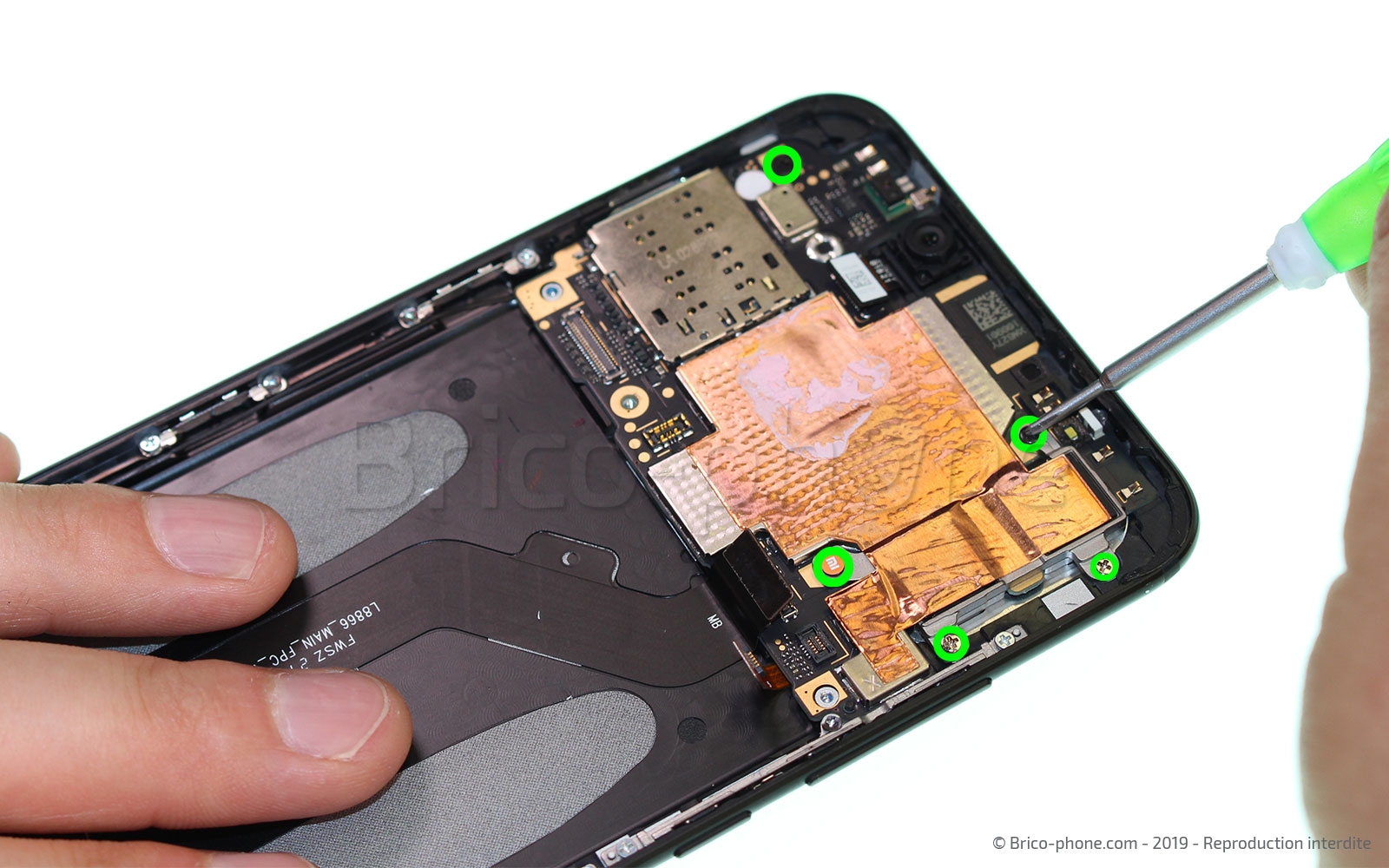 Démontage complet sur Mi A2 photo 1