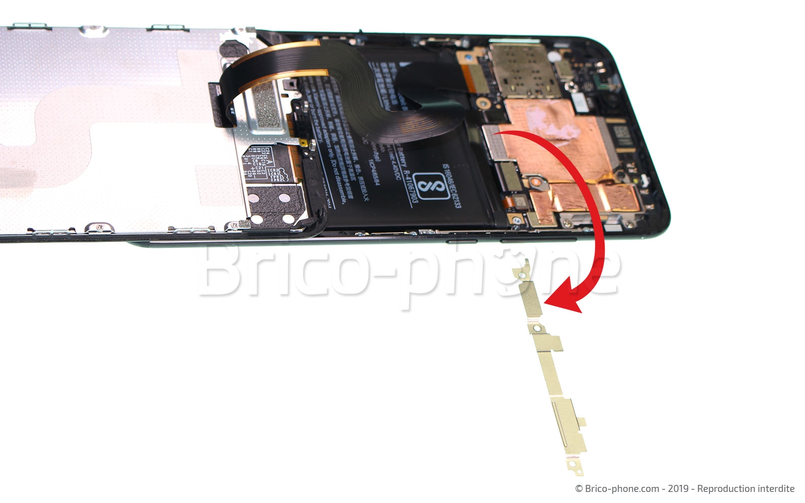 Changement de batterie sur Mi A2 photo 3