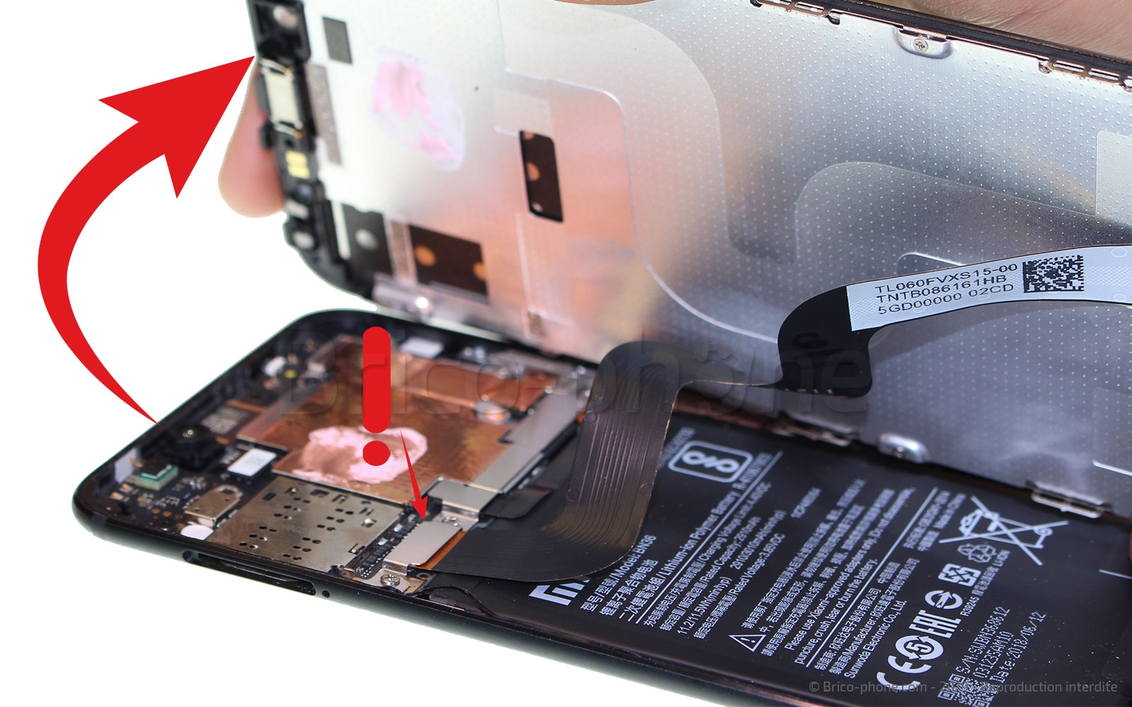 Changement de connecteur de charge sur Mi A2 photo 2