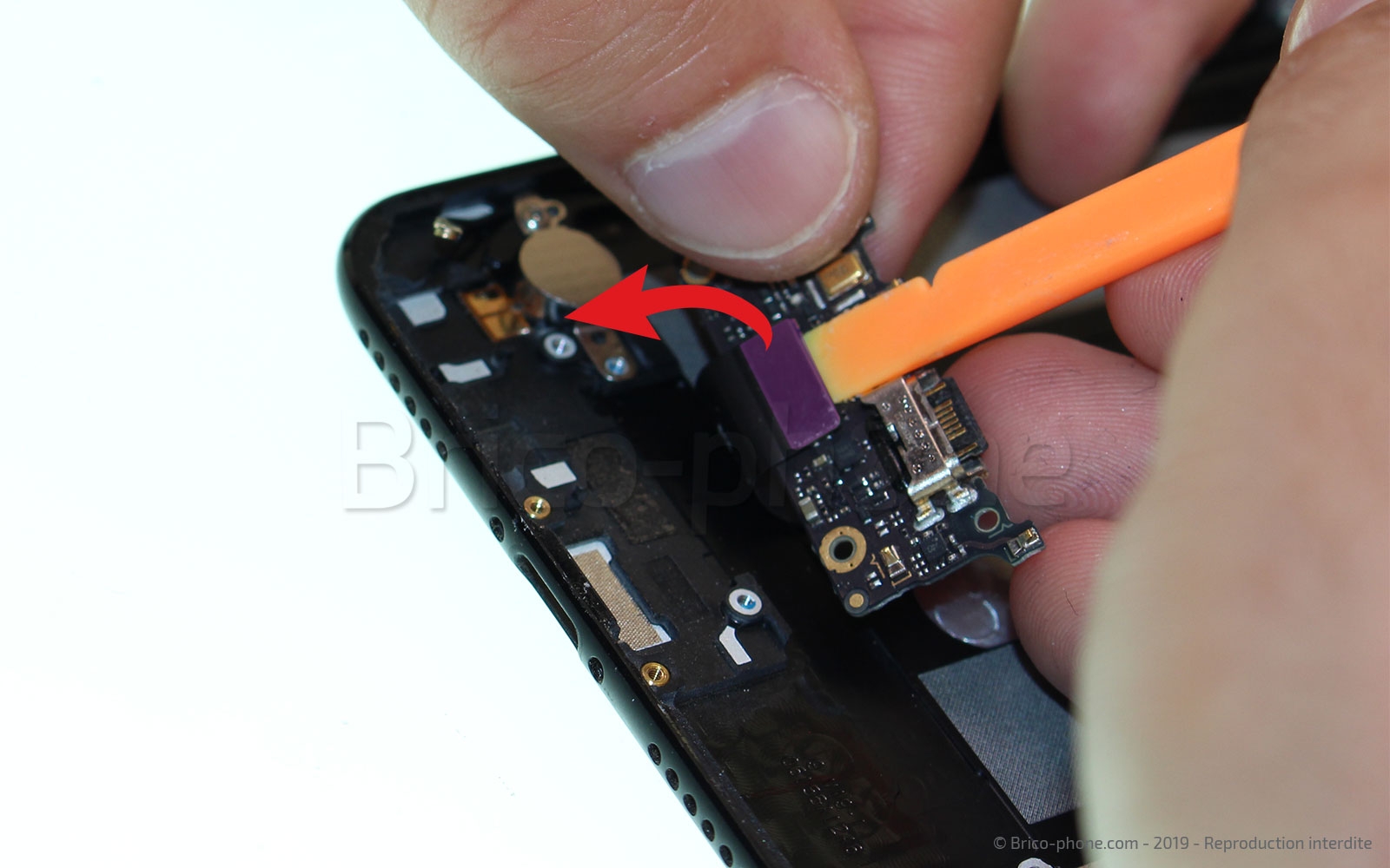 Changement de connecteur de charge sur Mi A2 photo 4