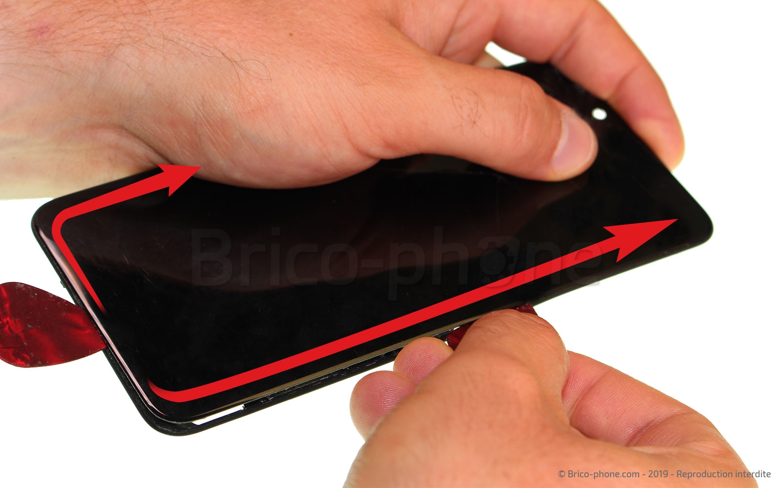 Changement d'écran (vitre+LCD) sur Mi A2 photo 1