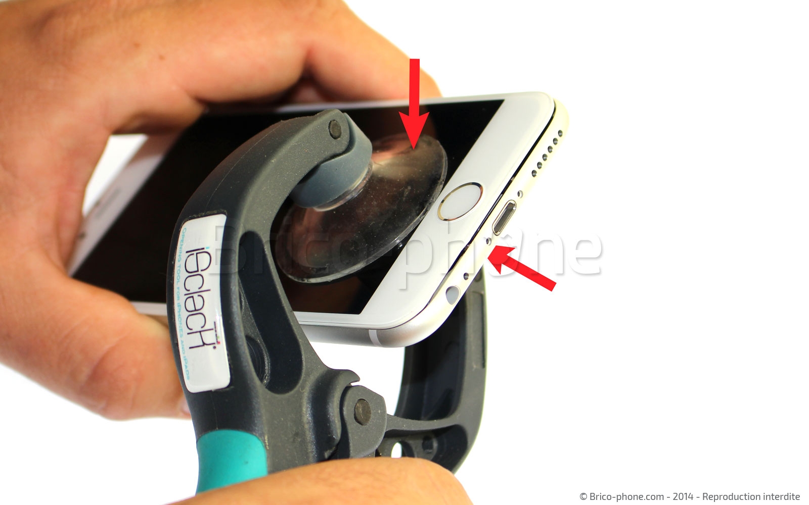 Changement du connecteur de charge sur iPhone 6 photo 1