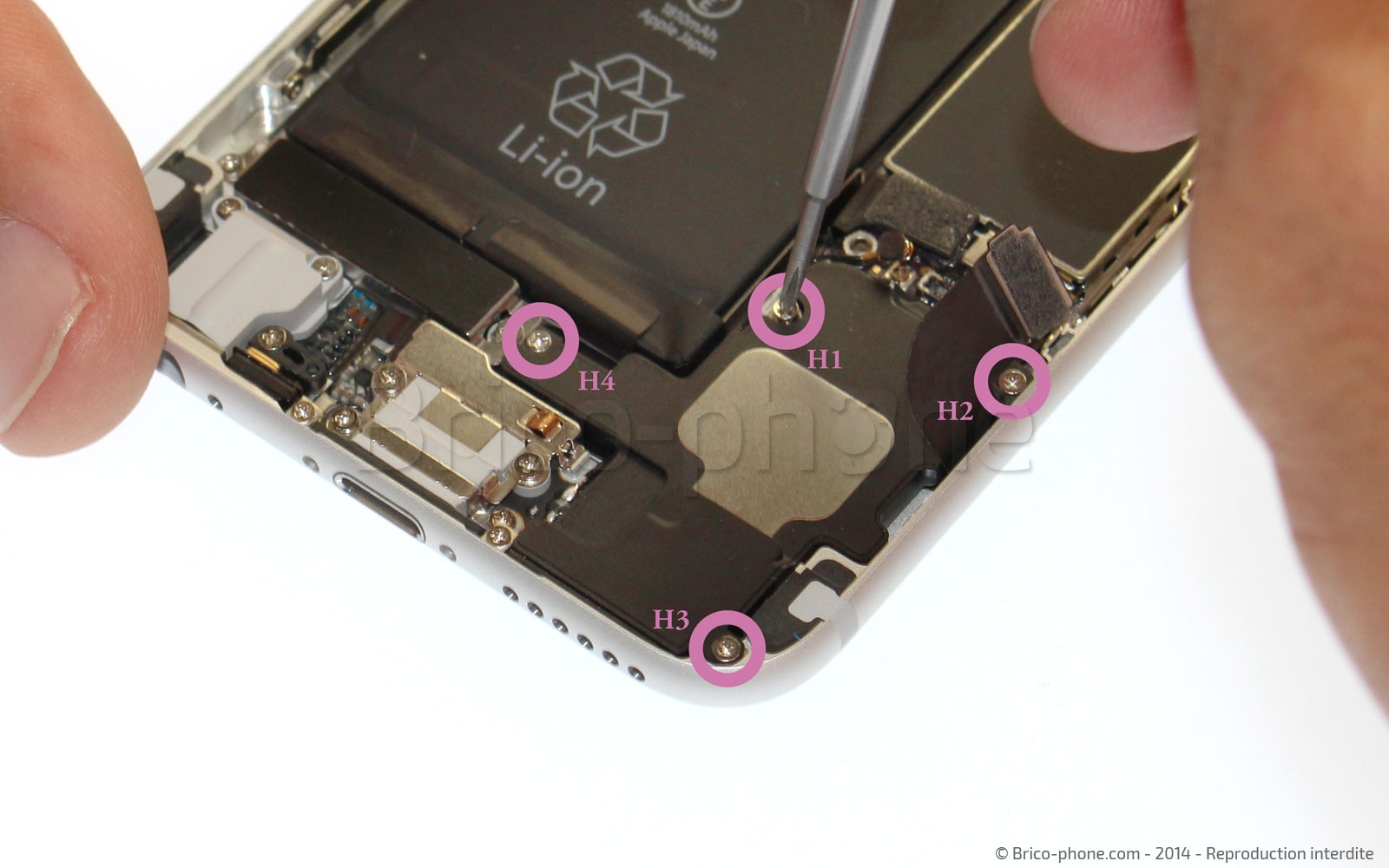 Changement du connecteur de charge sur iPhone 6 photo 1