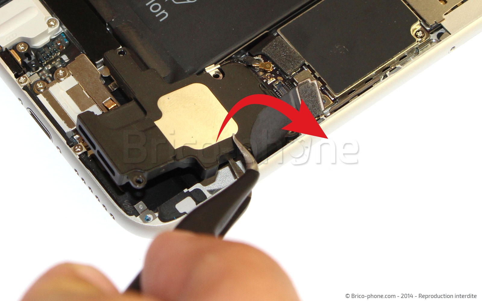 Changement du connecteur de charge sur iPhone 6 photo 3