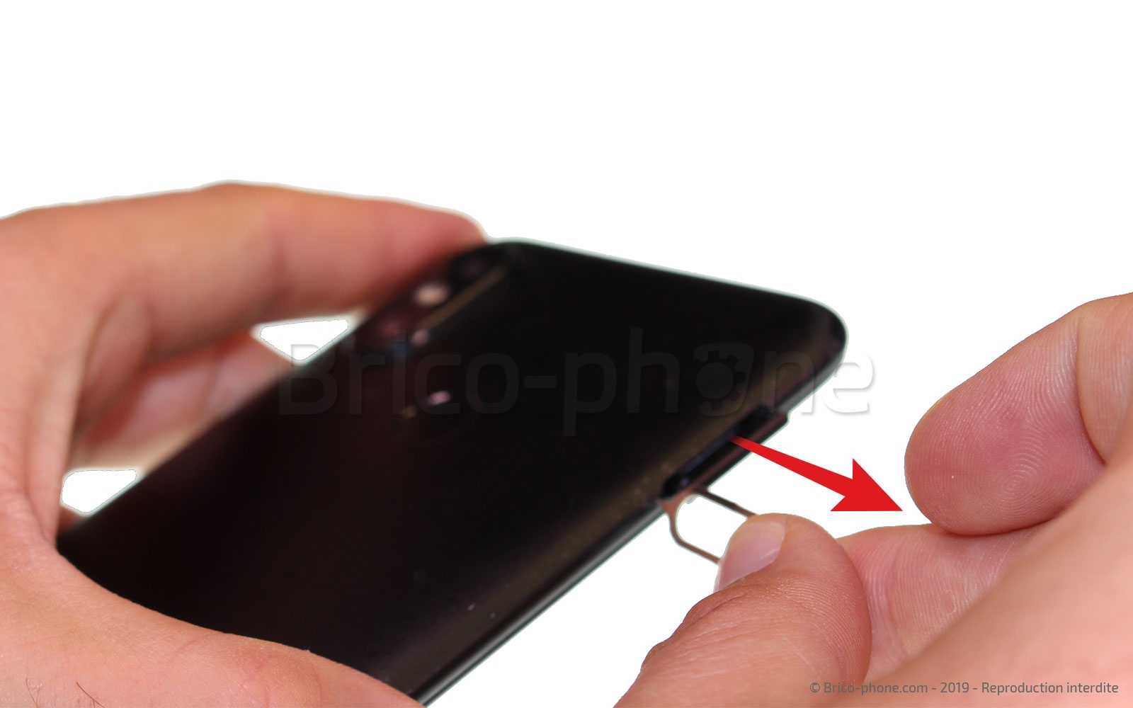 Changement de bloc écran avec châssis sur Mi A2 photo 3