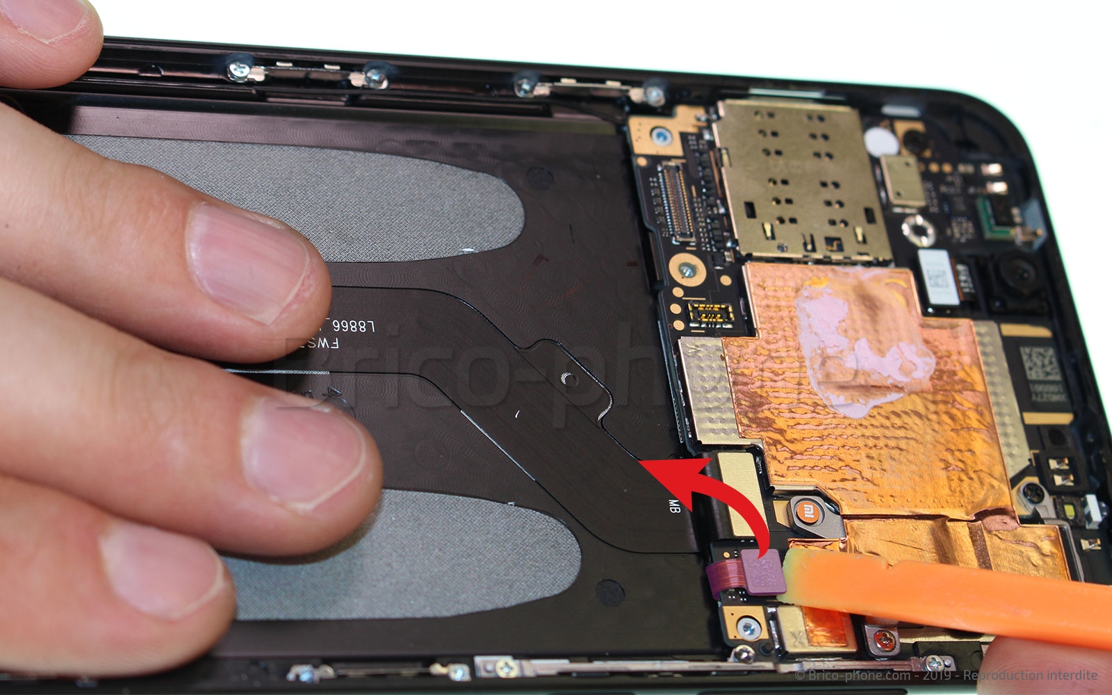 Changement de coque arrière sur Mi A2 photo 1