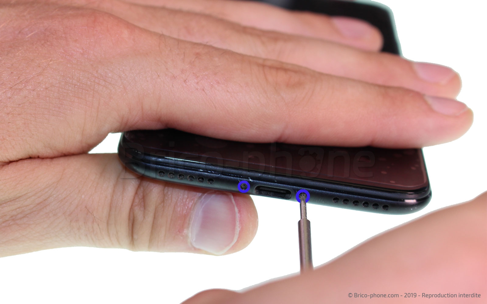 Changement de coque arrière sur Mi A2 photo 1