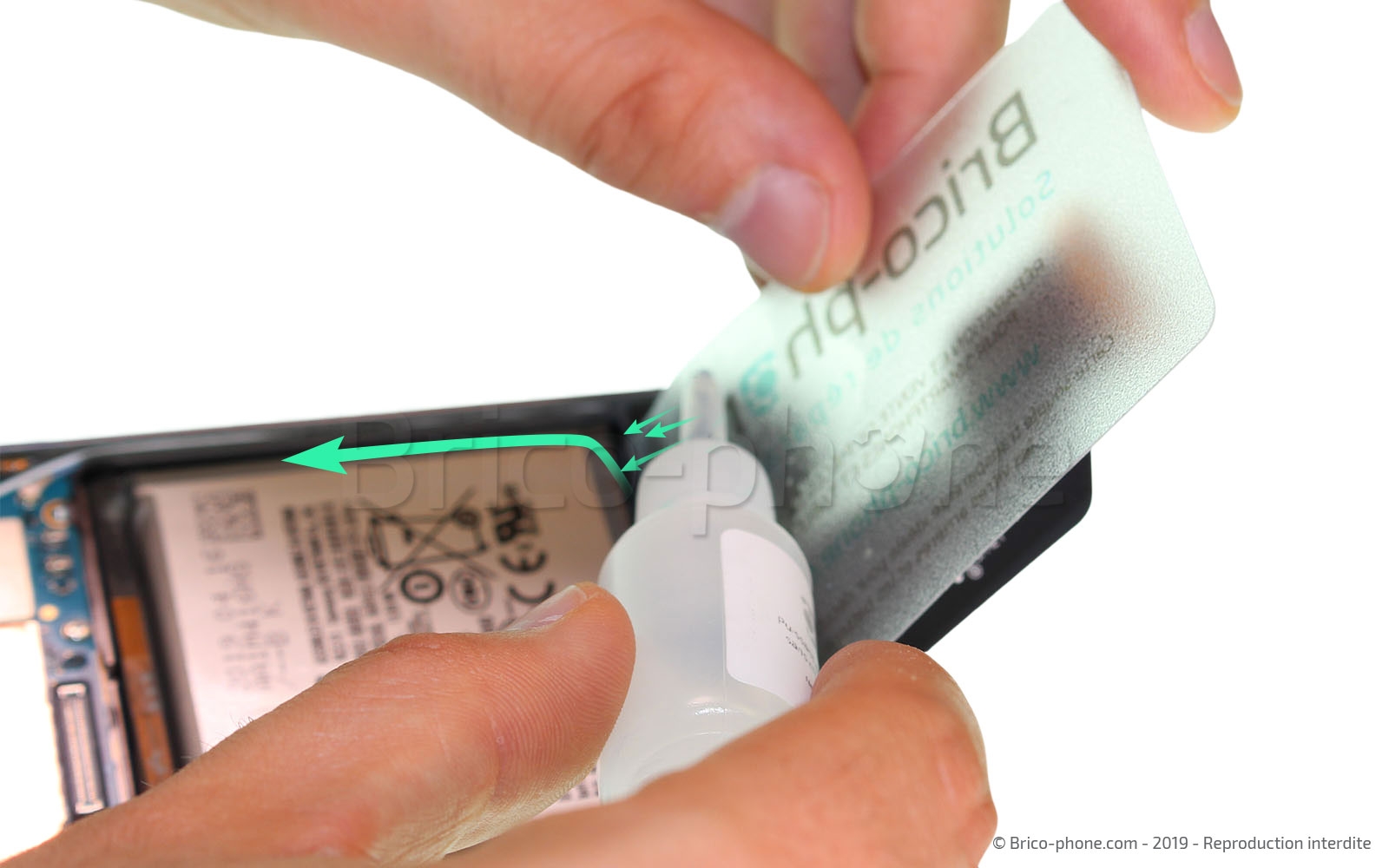 Changement de Batterie sur Galaxy A80 photo 2