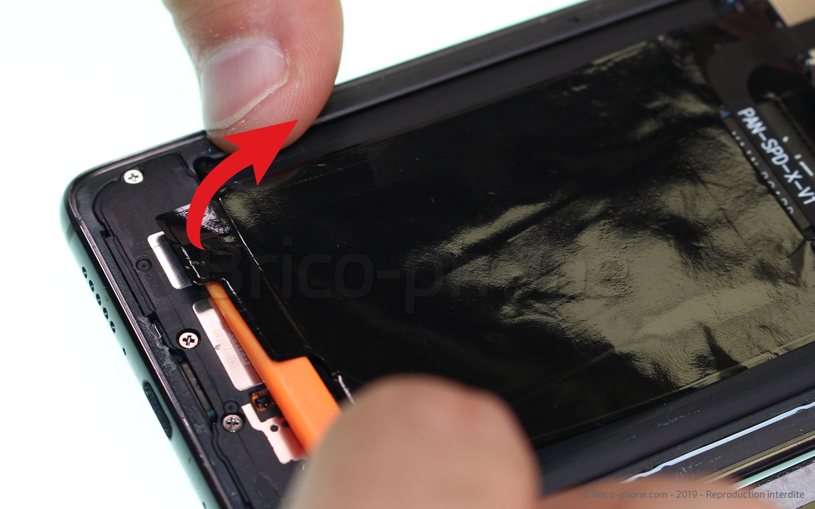 Changement de bloc écran avec châssis sur Mate 20 photo 4