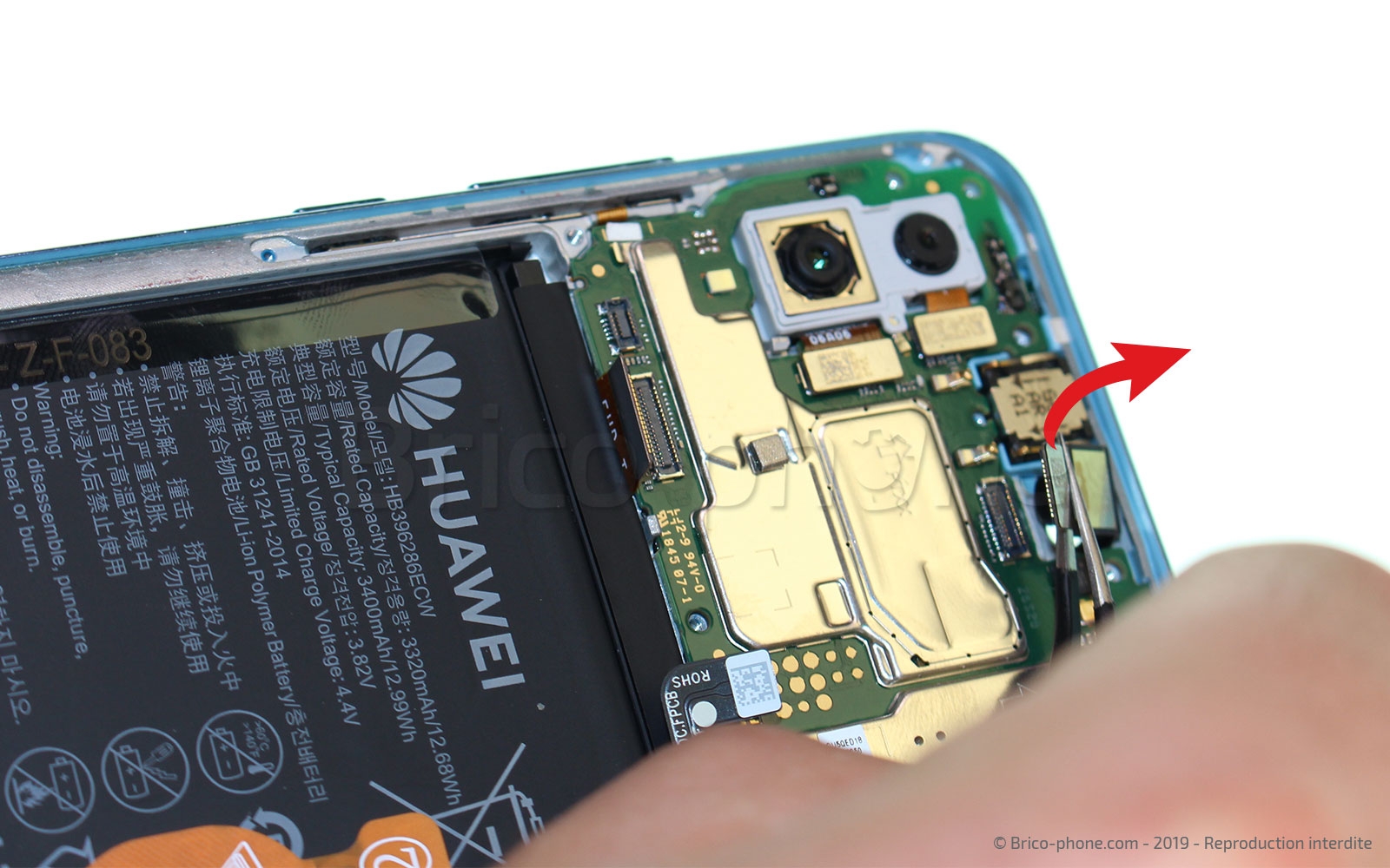 Démontage complet sur Honor 10 Lite photo 3