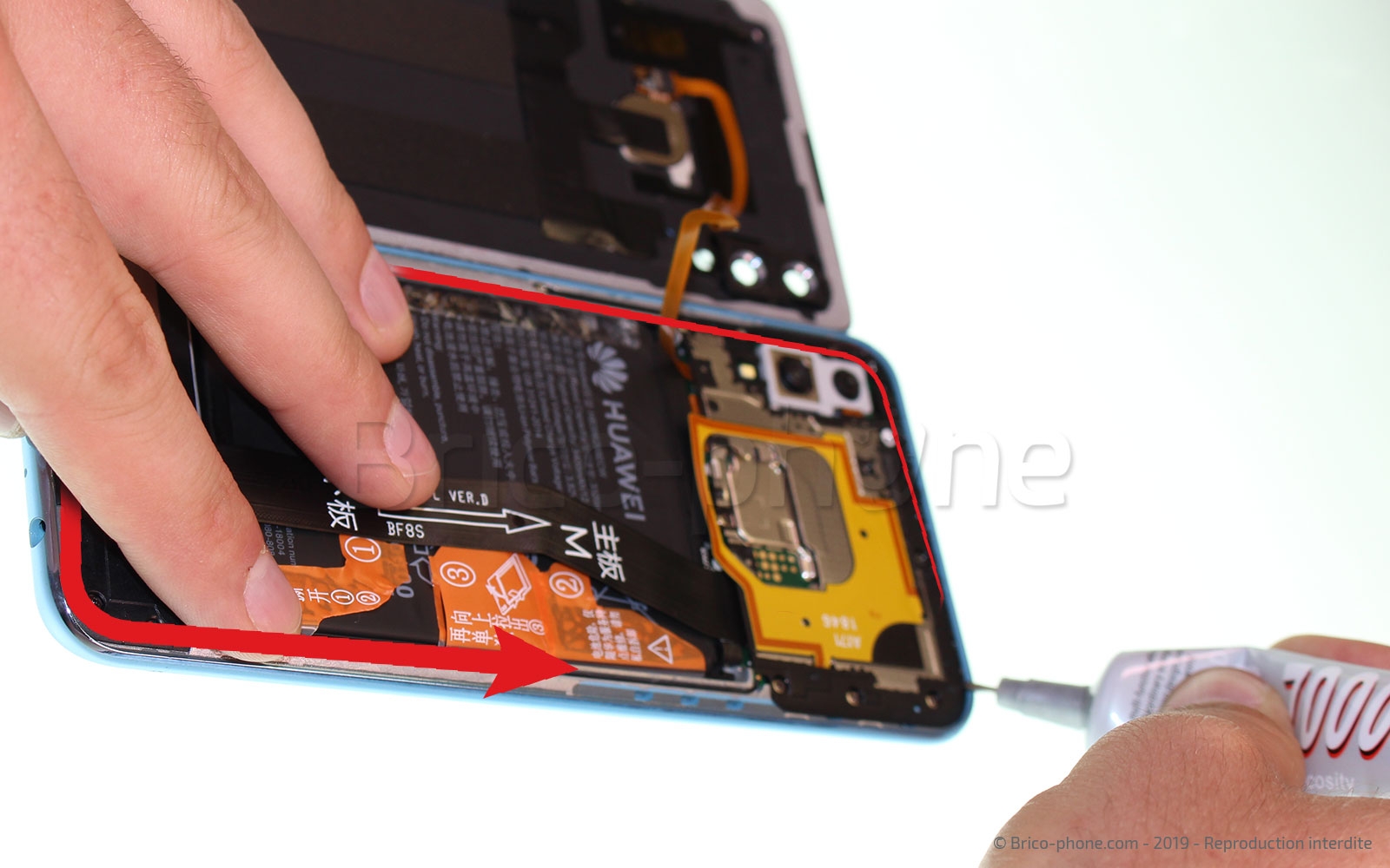 Changement de batterie sur Honor 10 Lite photo 1