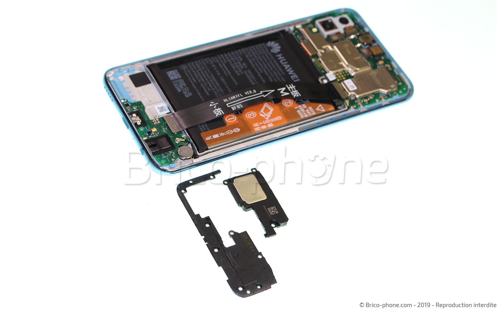 Changement de connecteur de charge sur Honor 10 Lite photo 3