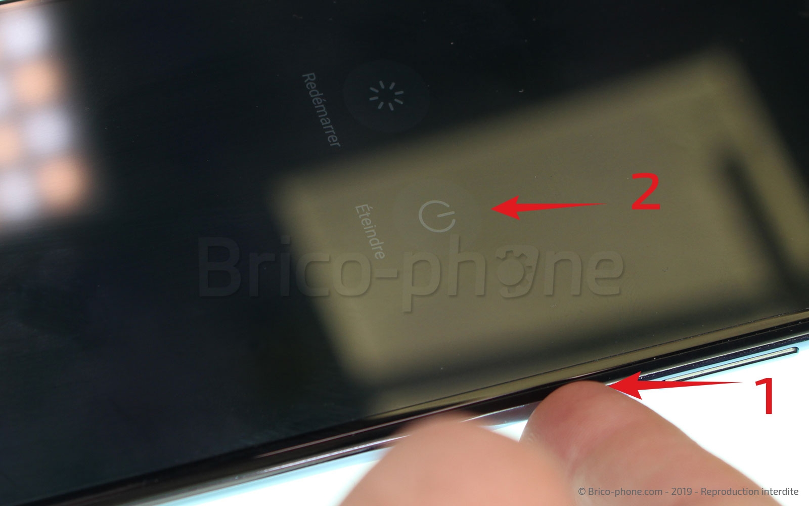 Changement de coque arrière sur Honor 10 Lite photo 1